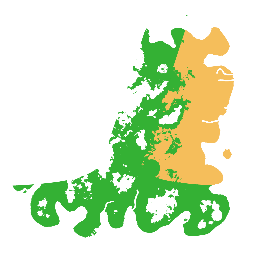 Biome Rust Map: Procedural Map, Size: 4100, Seed: 62626