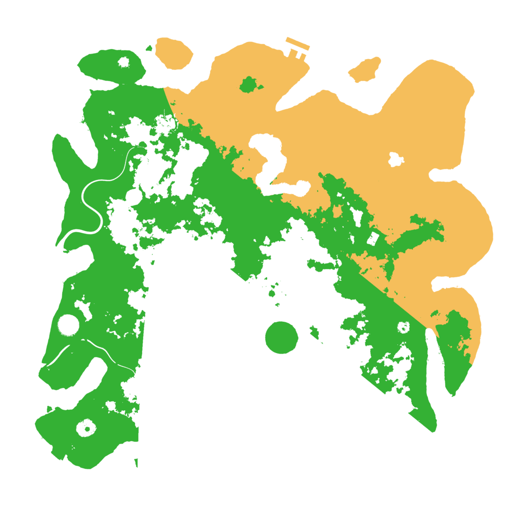 Biome Rust Map: Procedural Map, Size: 4250, Seed: 780352597
