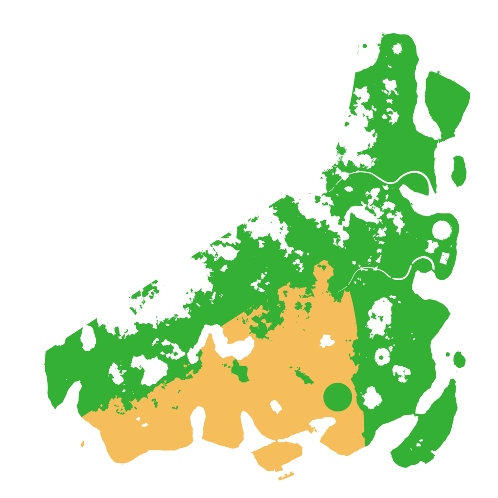 Biome Rust Map: Procedural Map, Size: 4600, Seed: 9901354