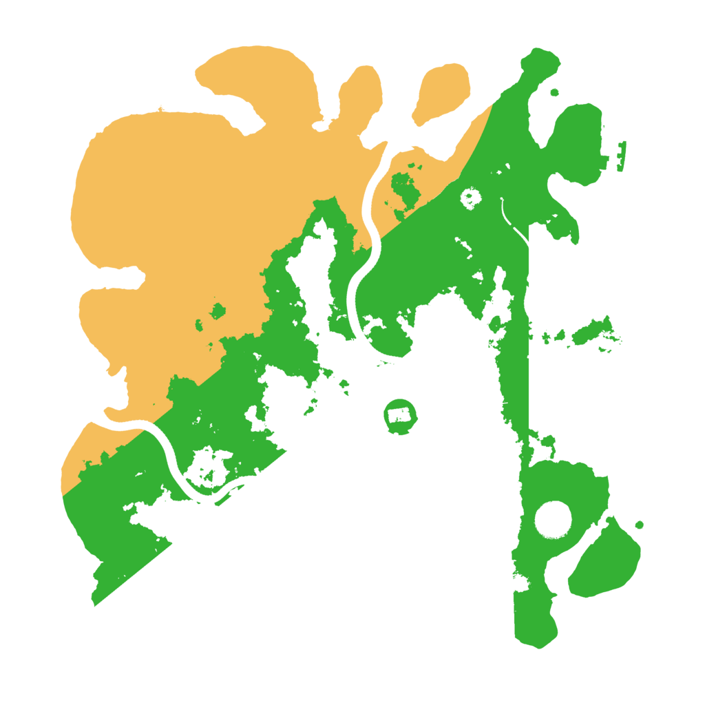Biome Rust Map: Procedural Map, Size: 3500, Seed: 1904741560