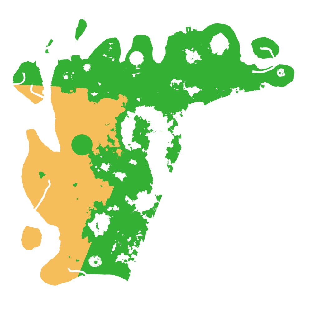 Biome Rust Map: Procedural Map, Size: 4000, Seed: 32127706