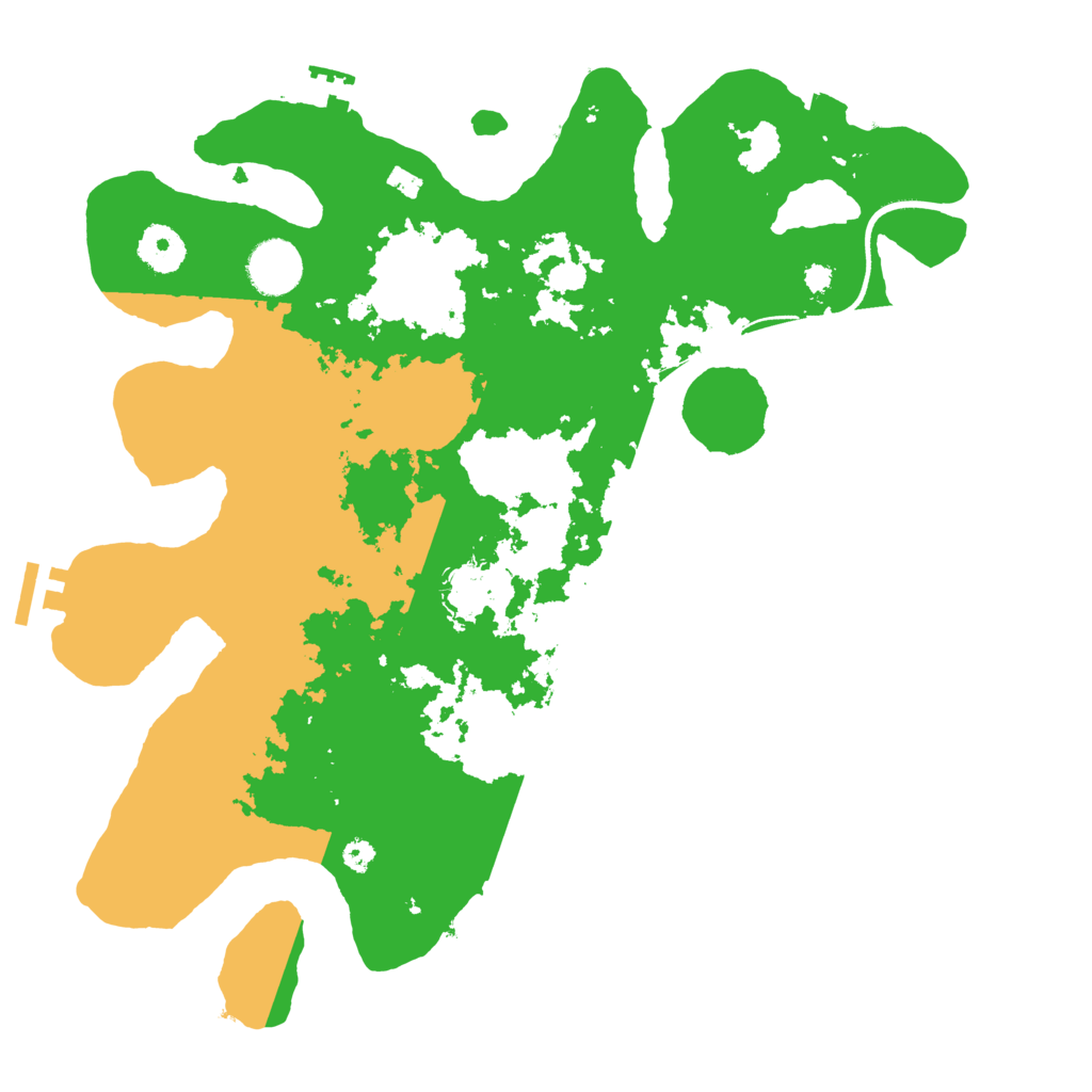 Biome Rust Map: Procedural Map, Size: 3500, Seed: 1597523483