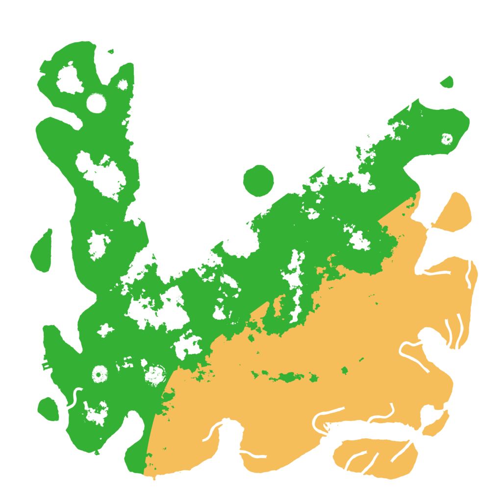 Biome Rust Map: Procedural Map, Size: 4500, Seed: 2074542926