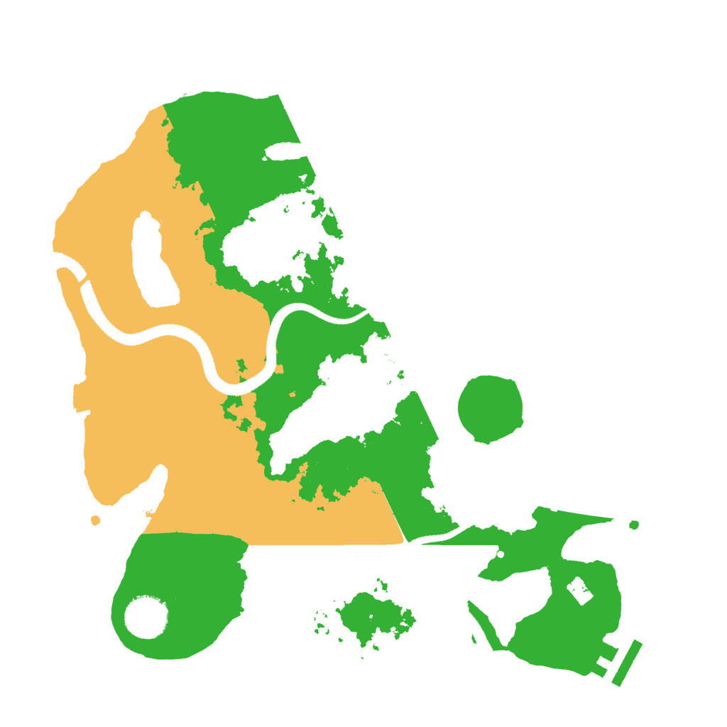 Biome Rust Map: Procedural Map, Size: 3000, Seed: 1926012516