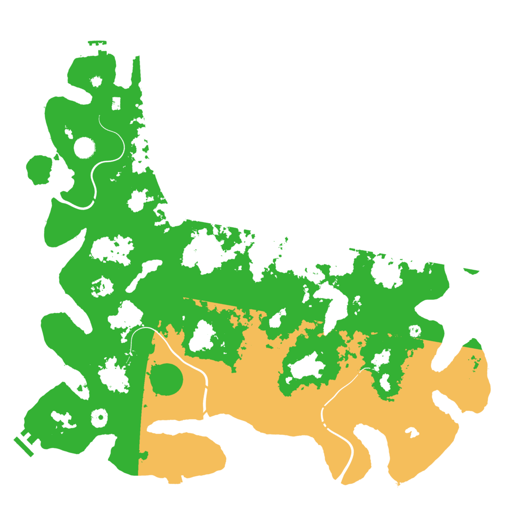 Biome Rust Map: Procedural Map, Size: 4250, Seed: 23997962