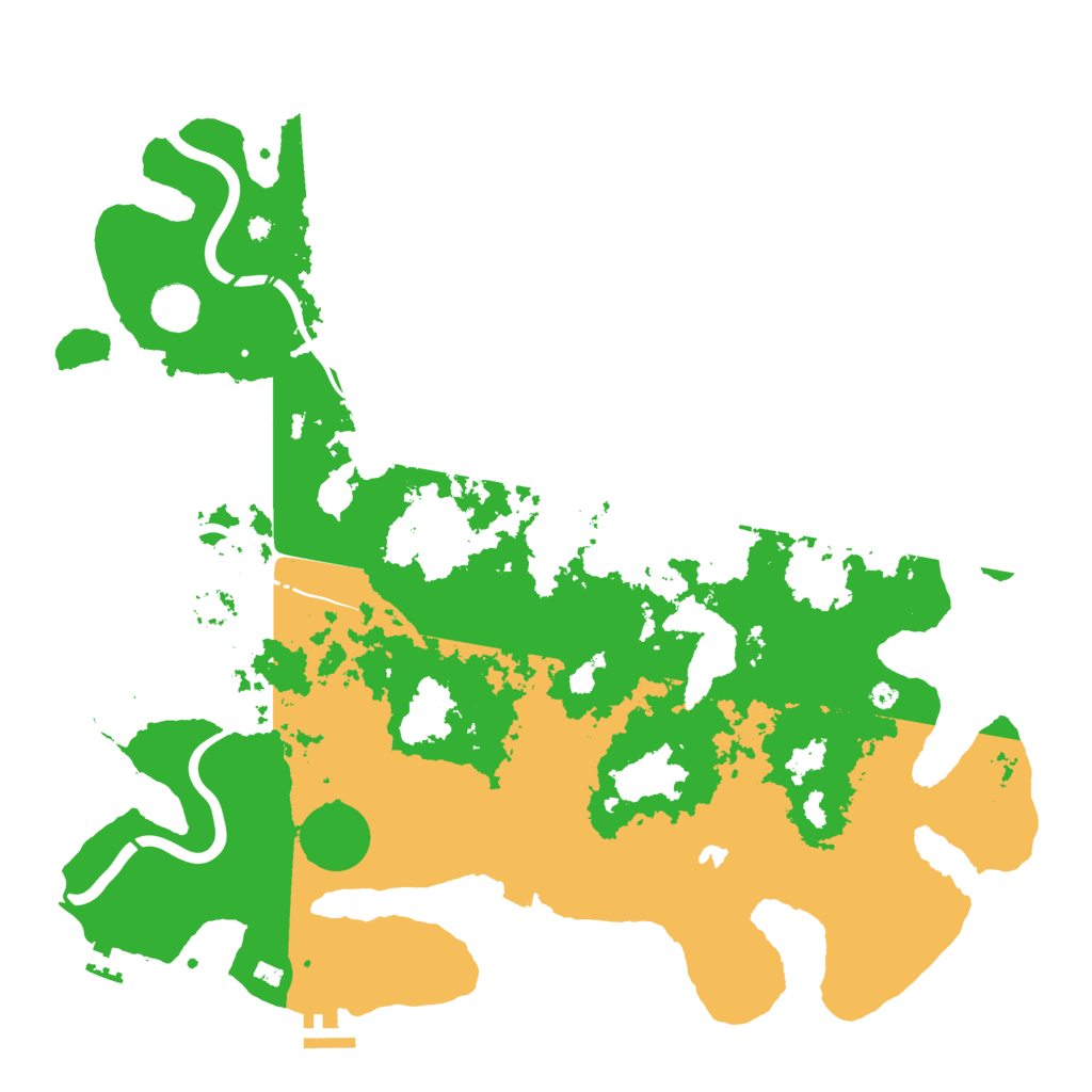Biome Rust Map: Procedural Map, Size: 4250, Seed: 23997962