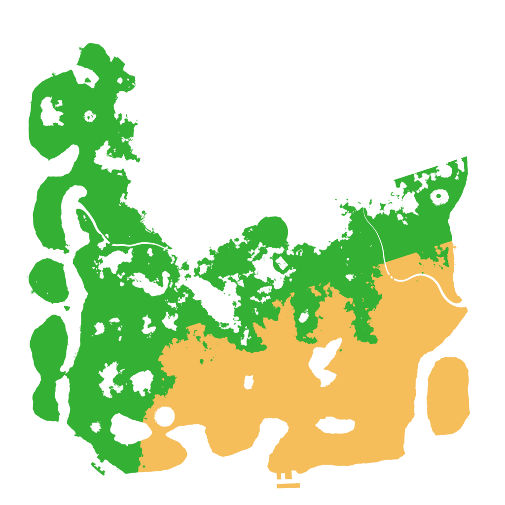 Biome Rust Map: Procedural Map, Size: 4447, Seed: 241621655