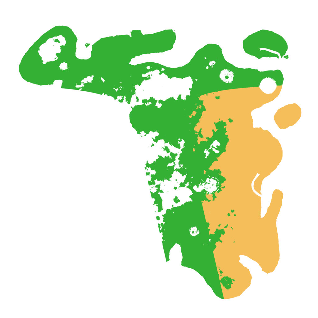 Biome Rust Map: Procedural Map, Size: 3500, Seed: 1274437359