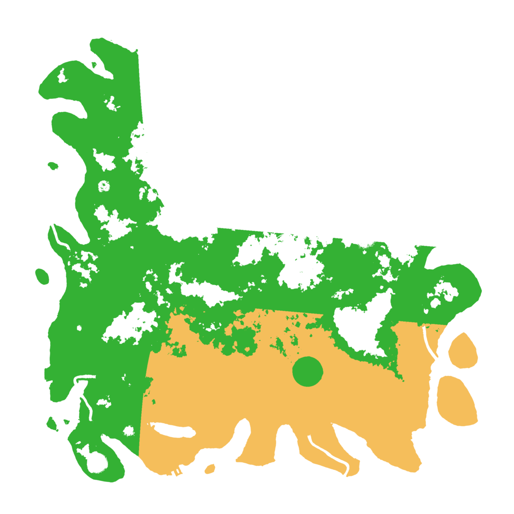 Biome Rust Map: Procedural Map, Size: 4500, Seed: 642465932