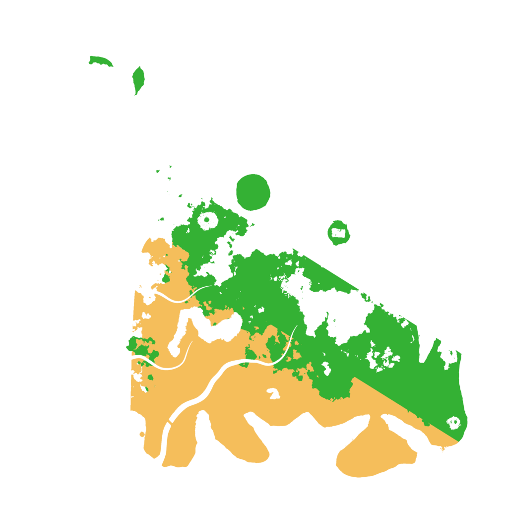 Biome Rust Map: Procedural Map, Size: 4000, Seed: 414177192