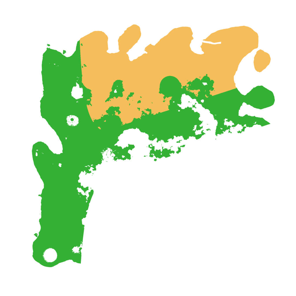 Biome Rust Map: Procedural Map, Size: 3800, Seed: 65387034