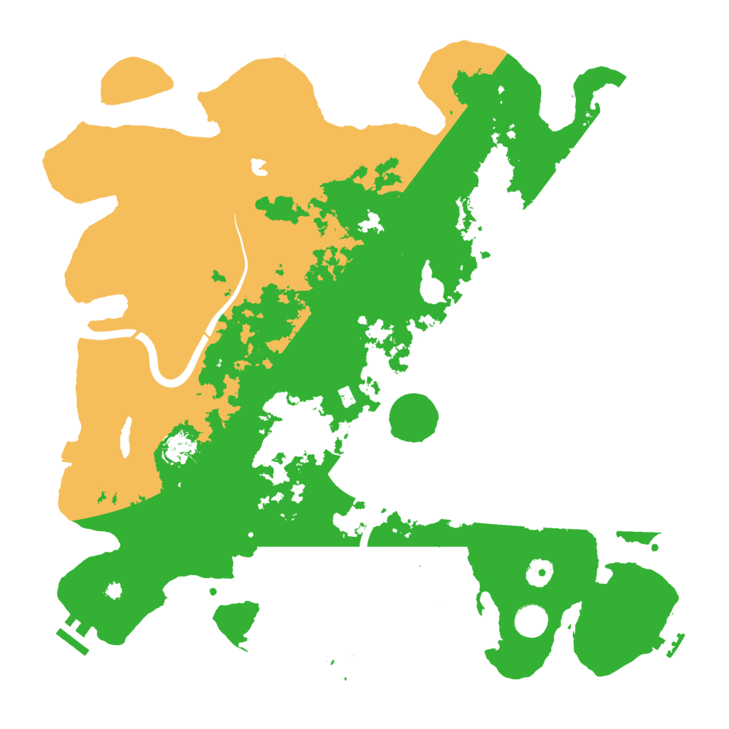 Biome Rust Map: Procedural Map, Size: 4000, Seed: 1595820299