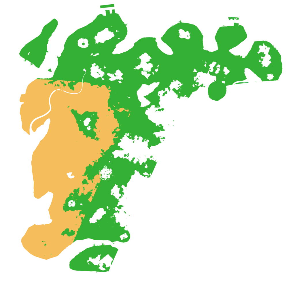 Biome Rust Map: Procedural Map, Size: 4250, Seed: 18893983