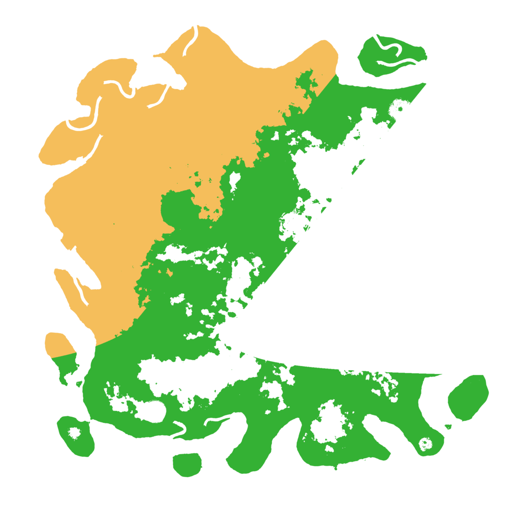 Biome Rust Map: Procedural Map, Size: 4000, Seed: 1048294503
