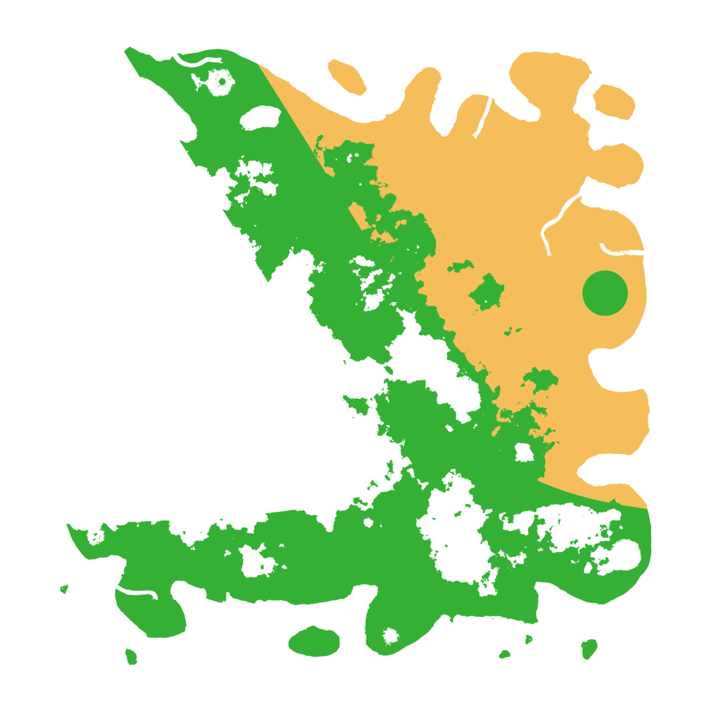 Biome Rust Map: Procedural Map, Size: 4155, Seed: 1344