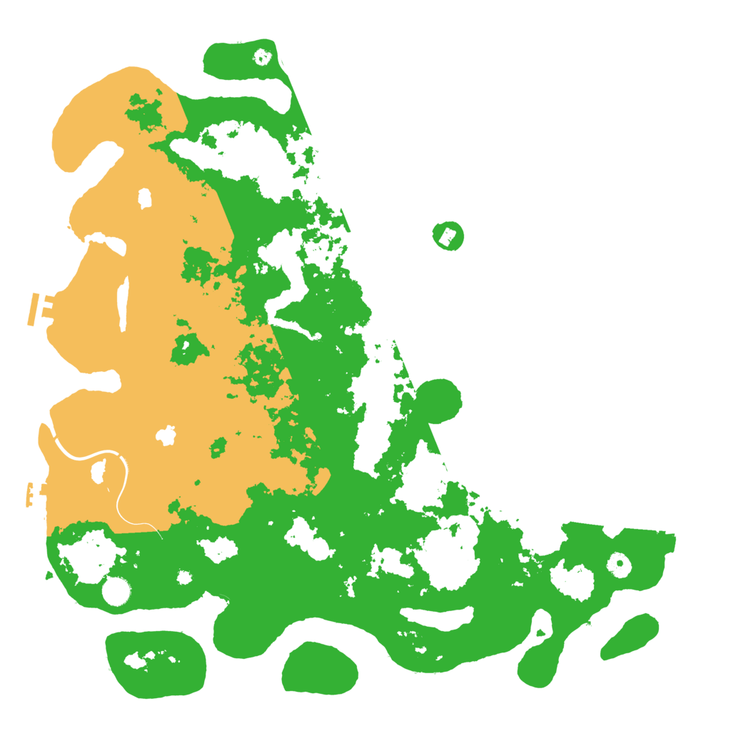 Biome Rust Map: Procedural Map, Size: 4500, Seed: 565623819