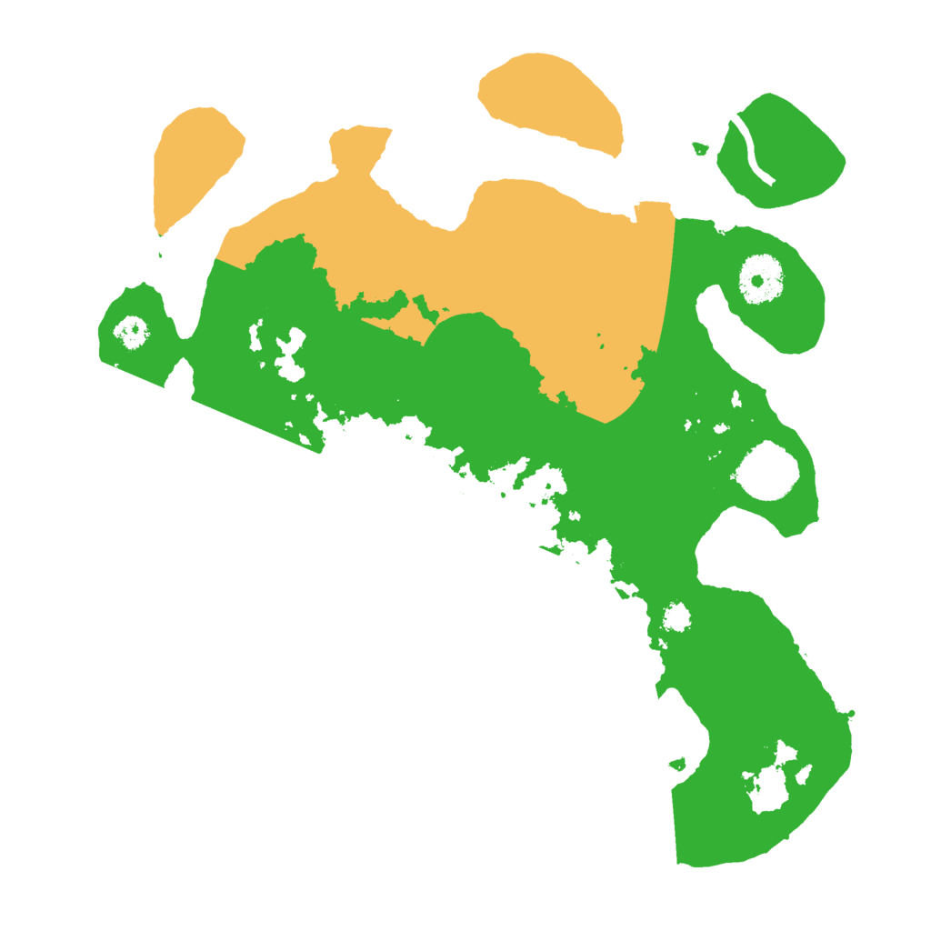 Biome Rust Map: Procedural Map, Size: 3000, Seed: 1499344797