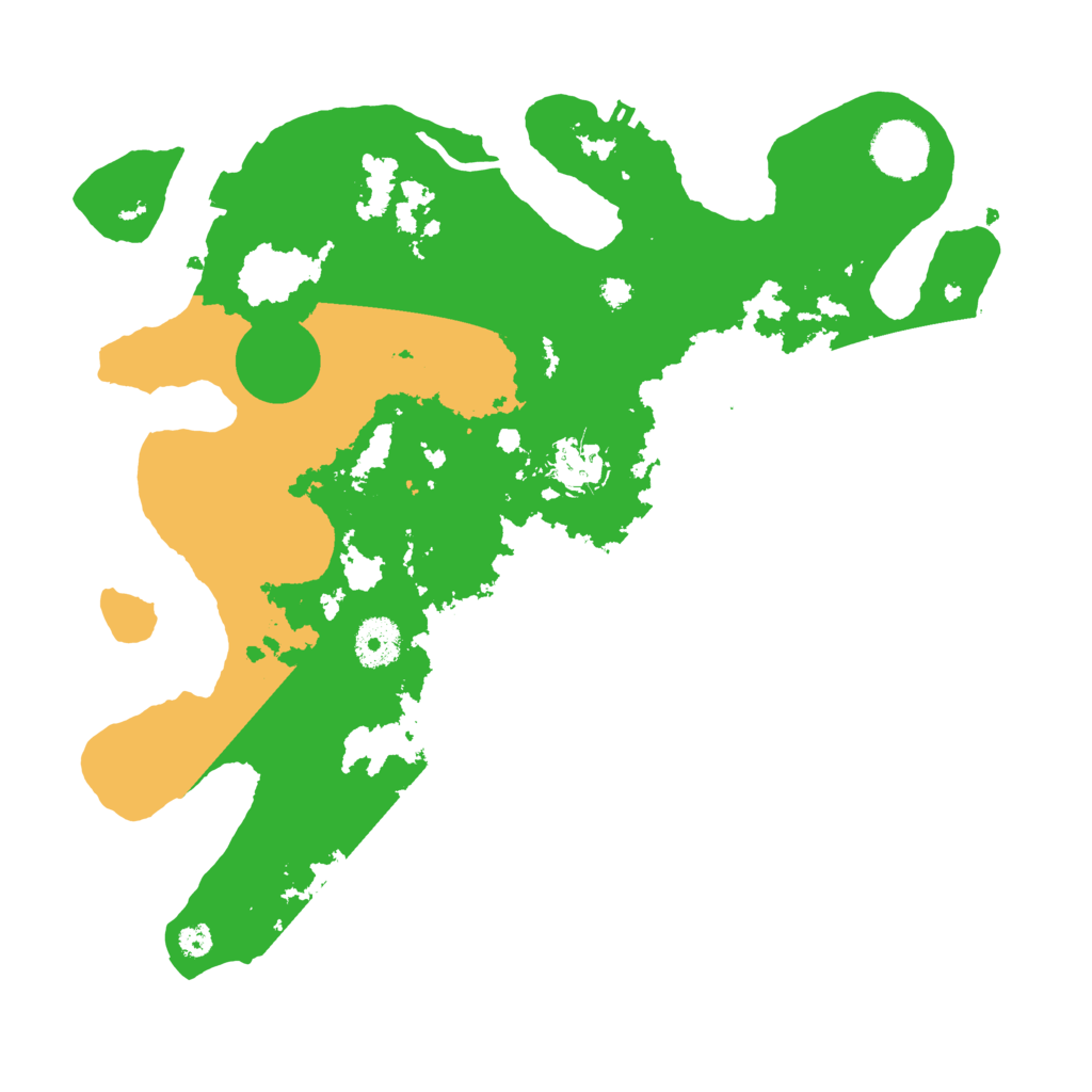 Biome Rust Map: Procedural Map, Size: 3400, Seed: 89827425