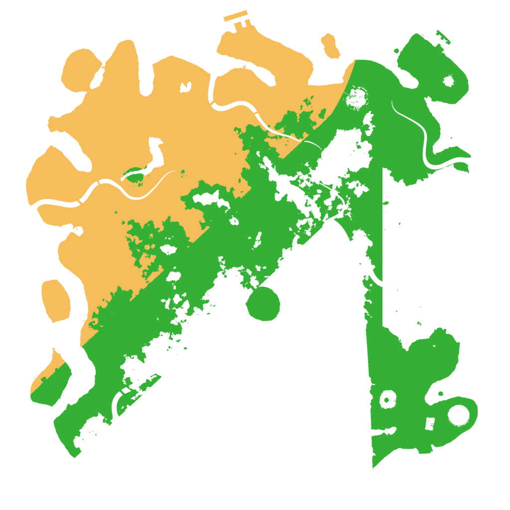 Biome Rust Map: Procedural Map, Size: 4250, Seed: 937599929