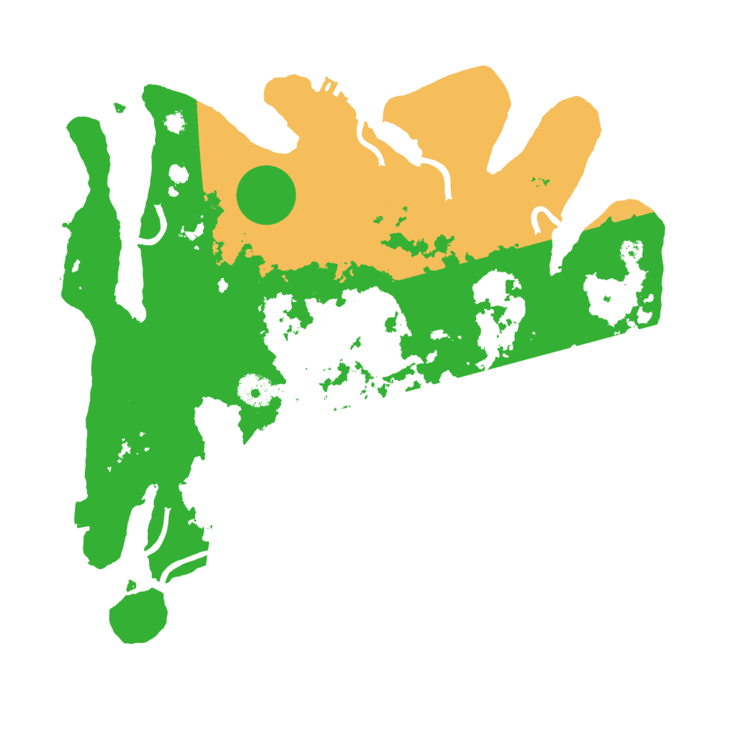 Biome Rust Map: Procedural Map, Size: 3250, Seed: 1550015842