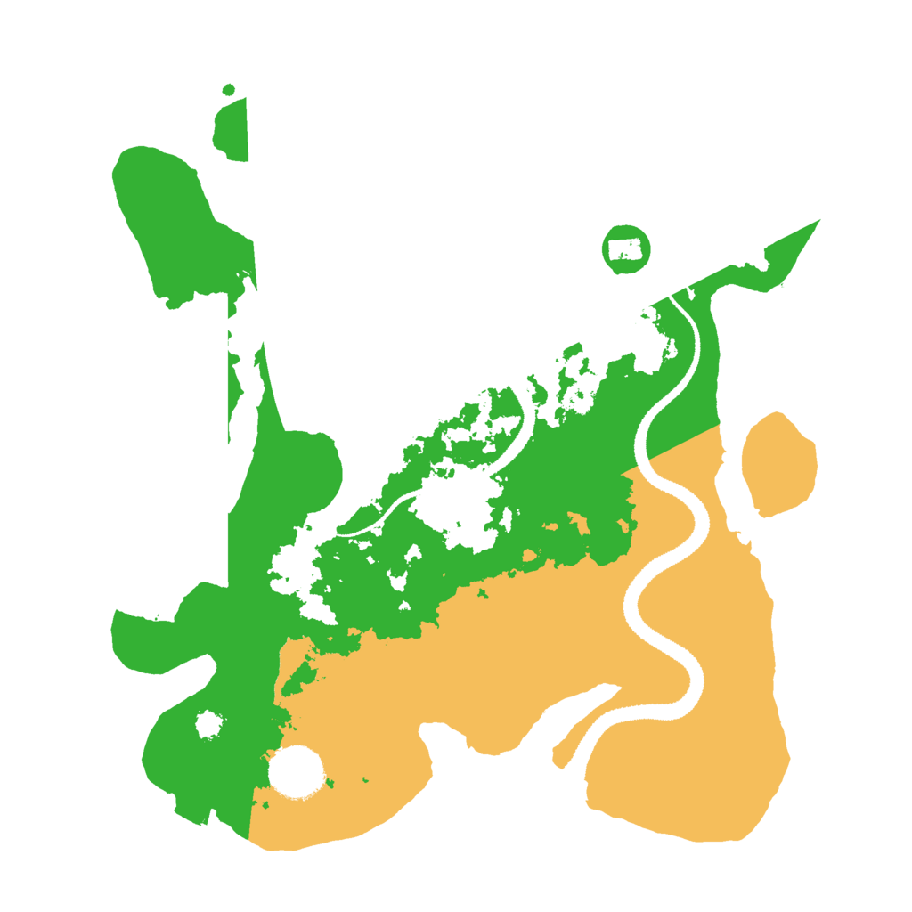 Biome Rust Map: Procedural Map, Size: 3000, Seed: 454414