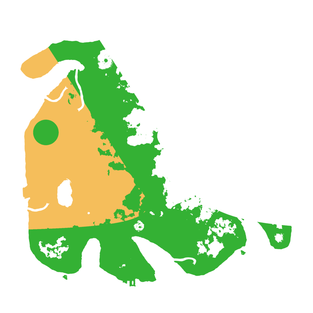 Biome Rust Map: Procedural Map, Size: 3250, Seed: 1138707094