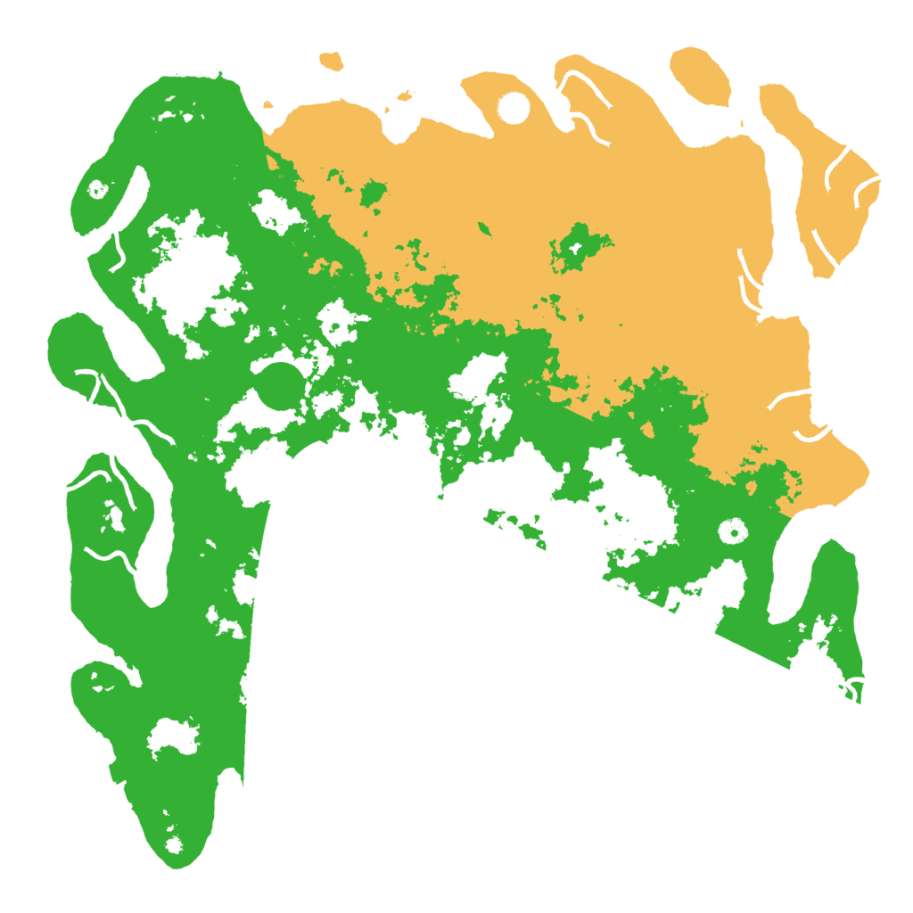 Biome Rust Map: Procedural Map, Size: 5000, Seed: 55635322