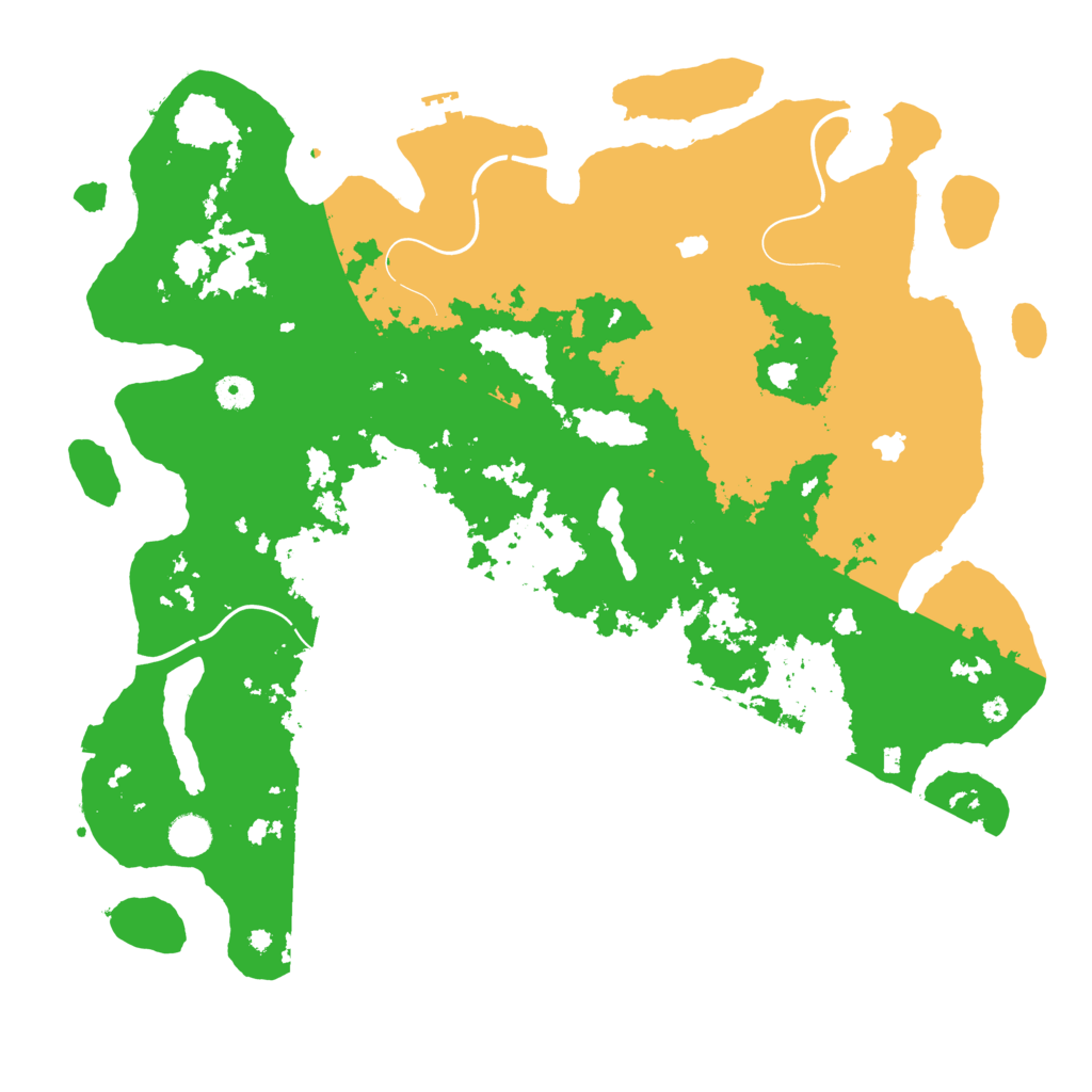 Biome Rust Map: Procedural Map, Size: 4500, Seed: 1967145127