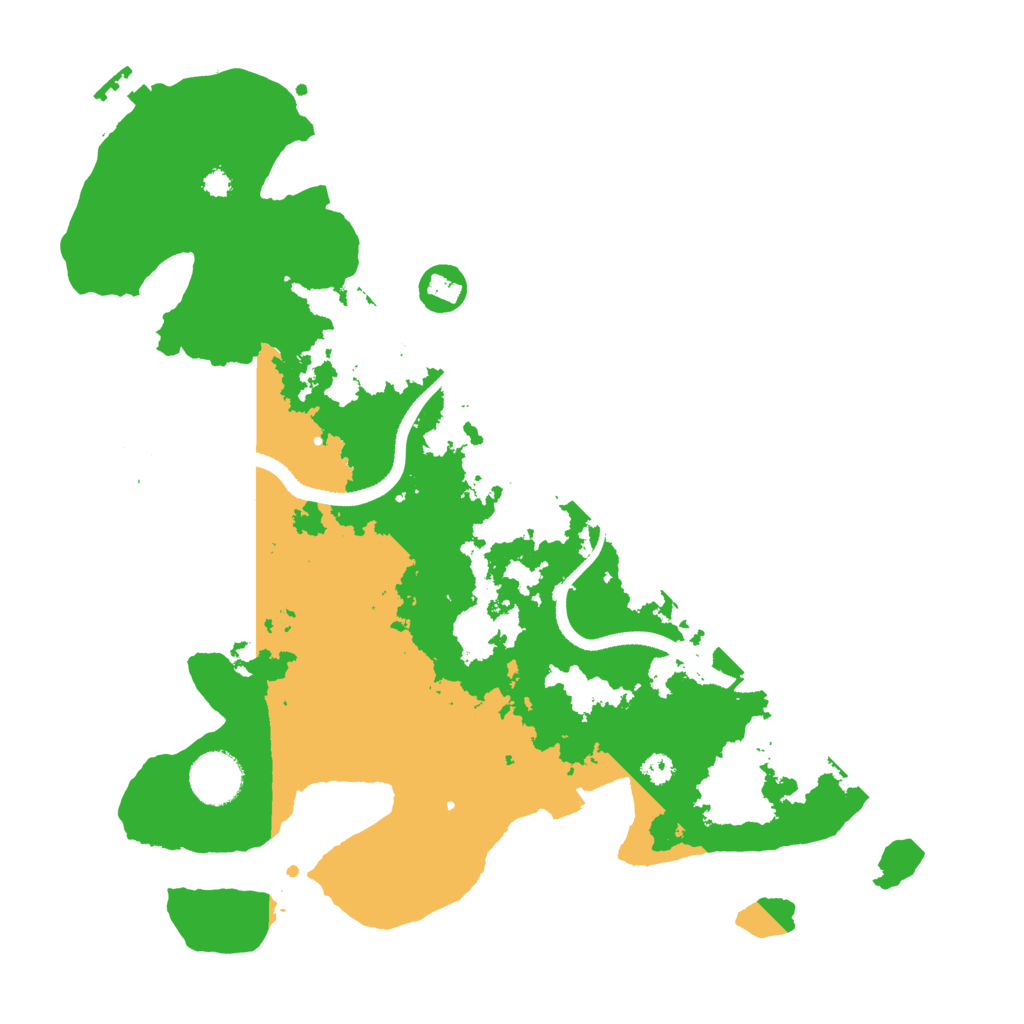 Biome Rust Map: Procedural Map, Size: 3400, Seed: 269037449