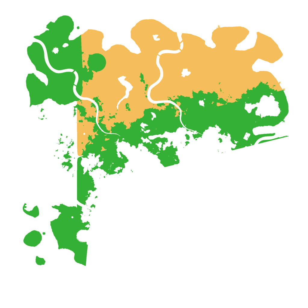 Biome Rust Map: Procedural Map, Size: 4500, Seed: 29522944