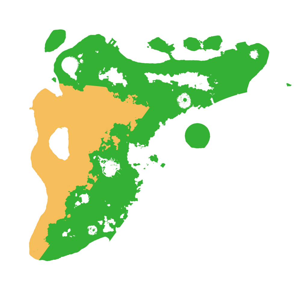 Biome Rust Map: Procedural Map, Size: 3250, Seed: 689726771