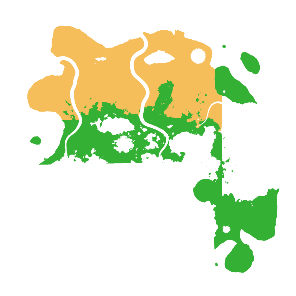 Biome Rust Map: Procedural Map, Size: 3520, Seed: 20221208