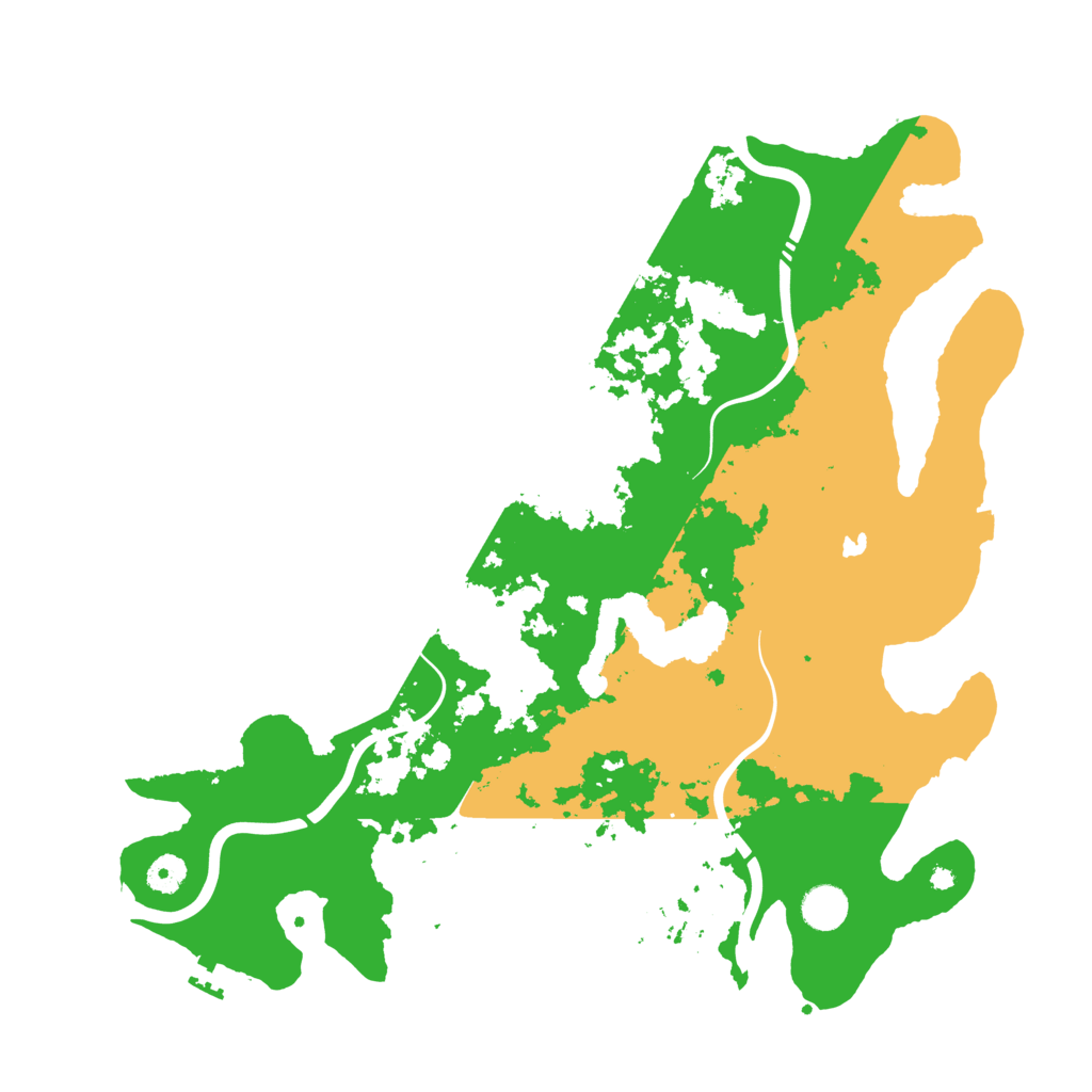 Biome Rust Map: Procedural Map, Size: 4250, Seed: 8904