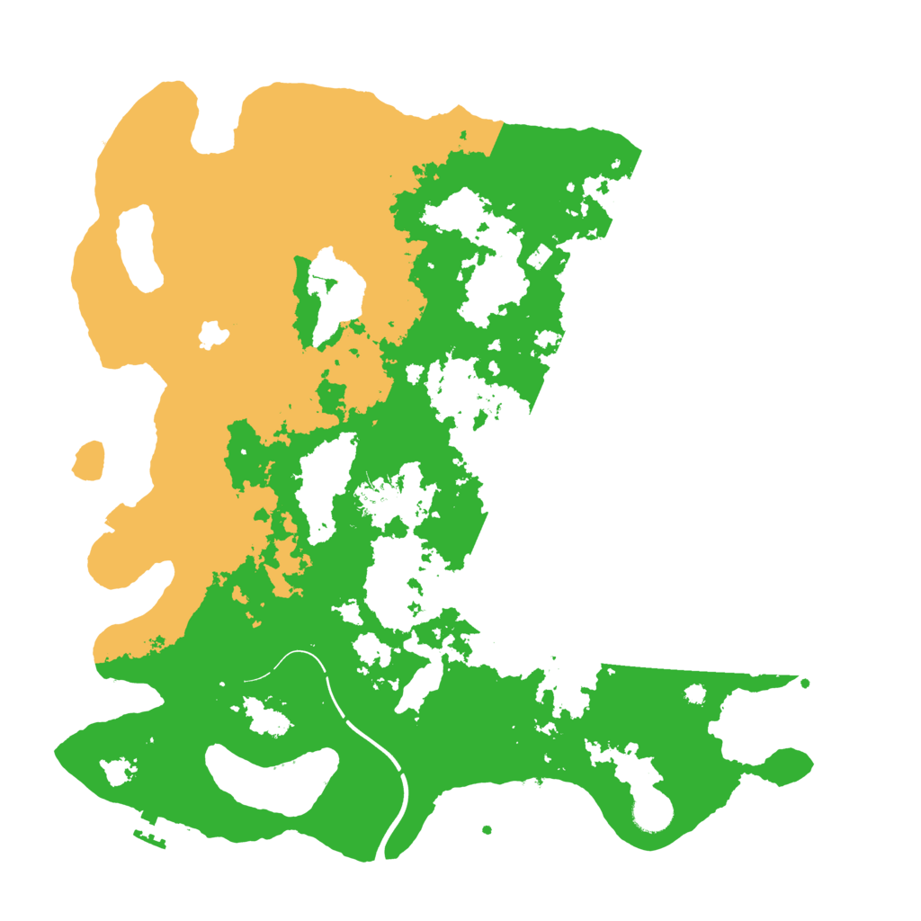 Biome Rust Map: Procedural Map, Size: 4000, Seed: 990249