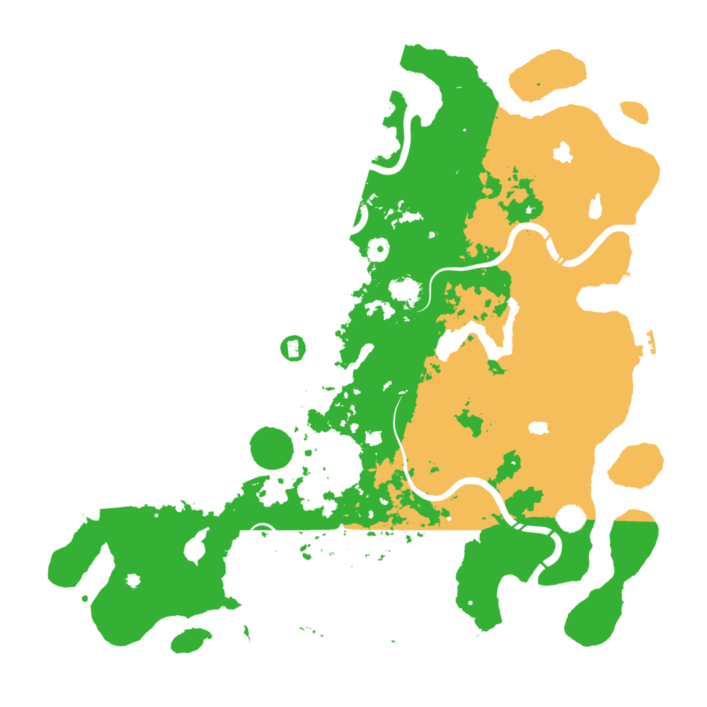 Biome Rust Map: Procedural Map, Size: 4500, Seed: 1349215324
