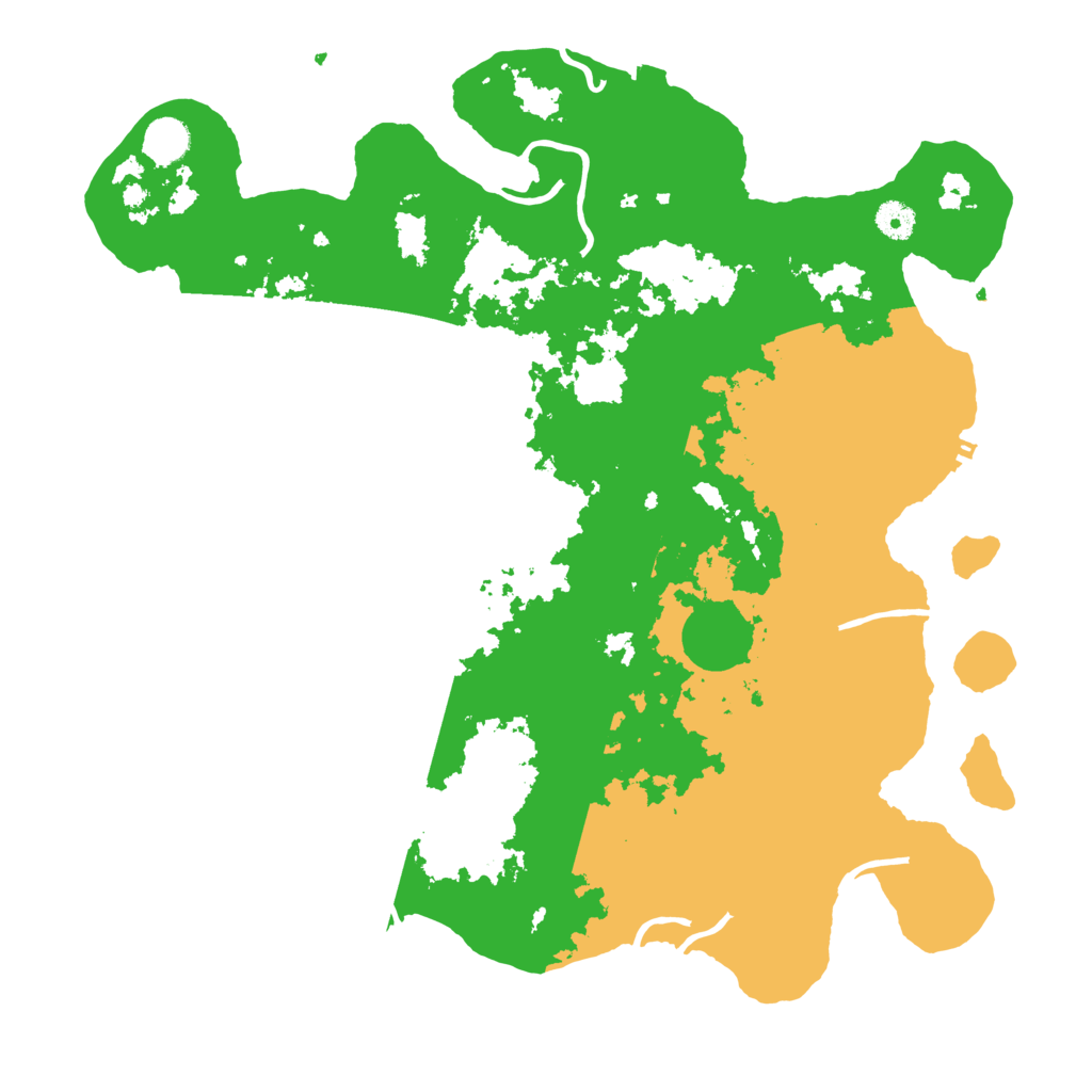 Biome Rust Map: Procedural Map, Size: 4250, Seed: 998449968