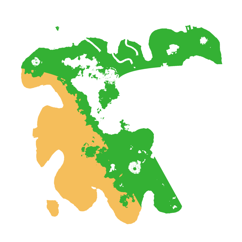 Biome Rust Map: Procedural Map, Size: 3000, Seed: 6717
