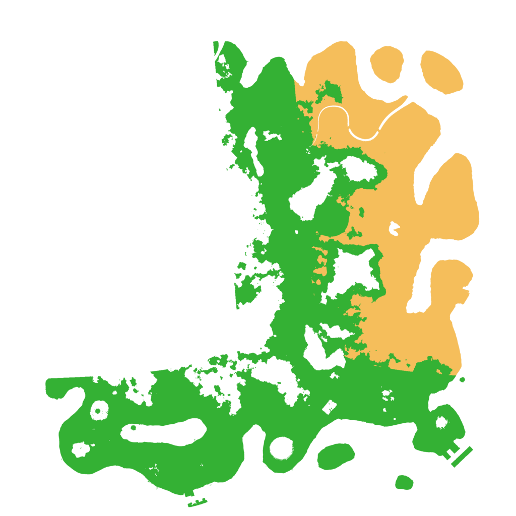Biome Rust Map: Procedural Map, Size: 4000, Seed: 146312768