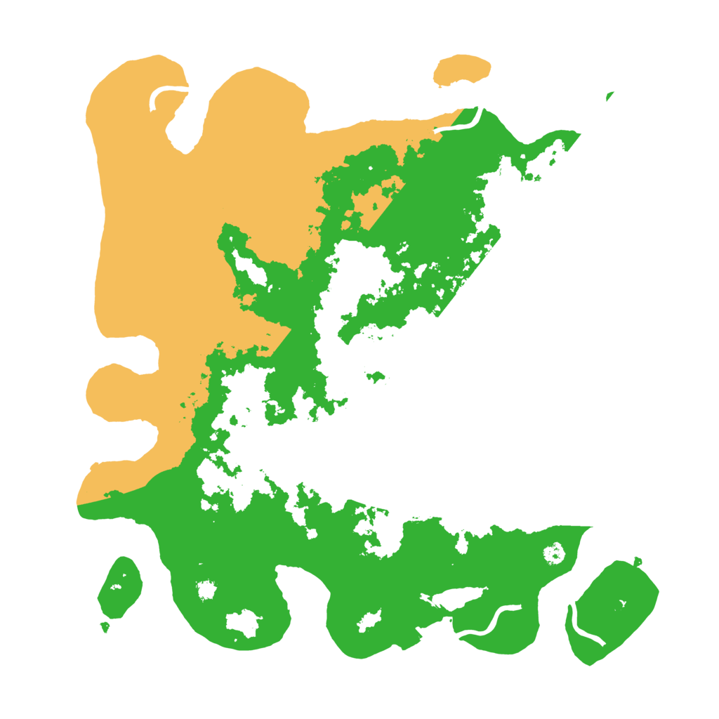 Biome Rust Map: Procedural Map, Size: 3500, Seed: 8621735