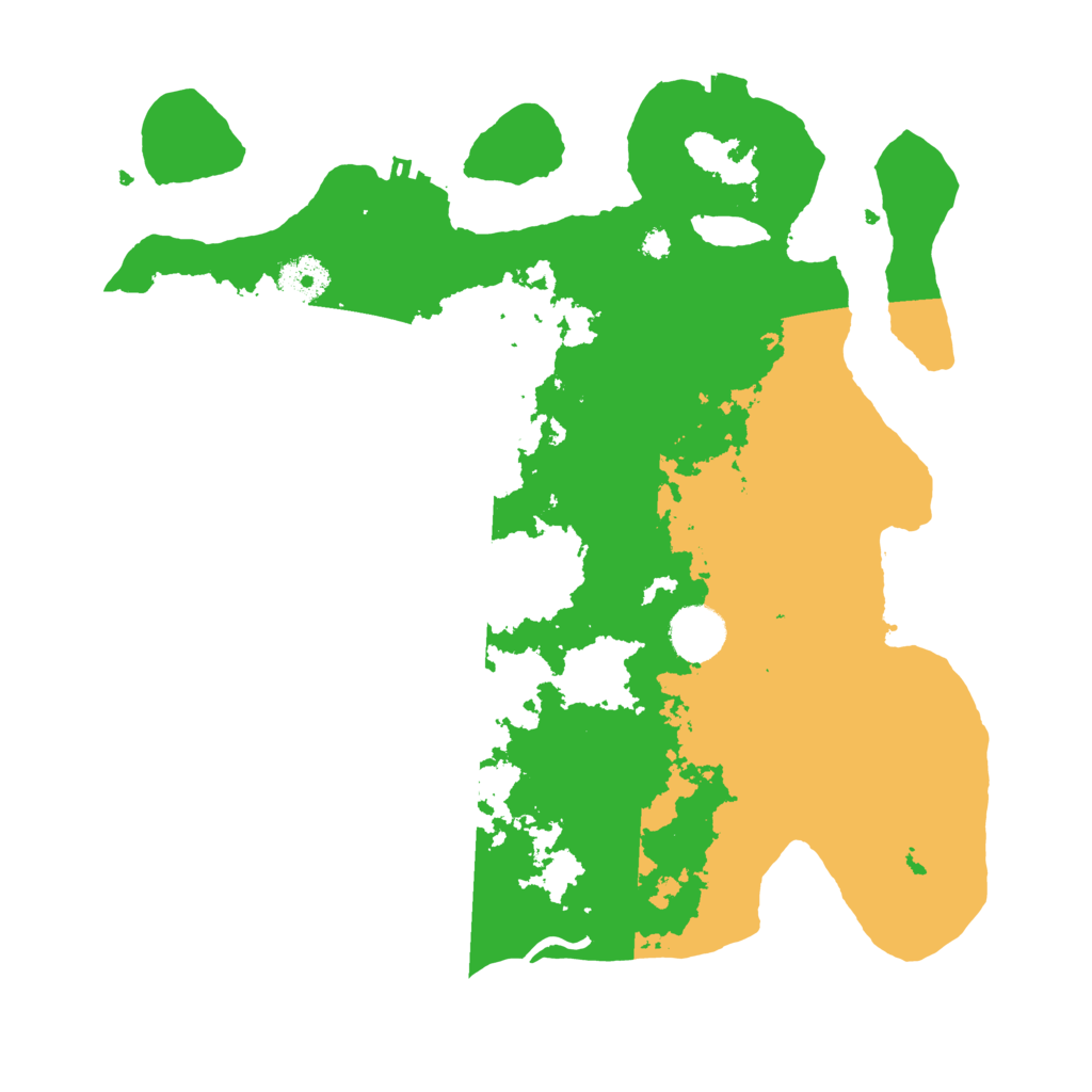 Biome Rust Map: Procedural Map, Size: 3500, Seed: 265159919