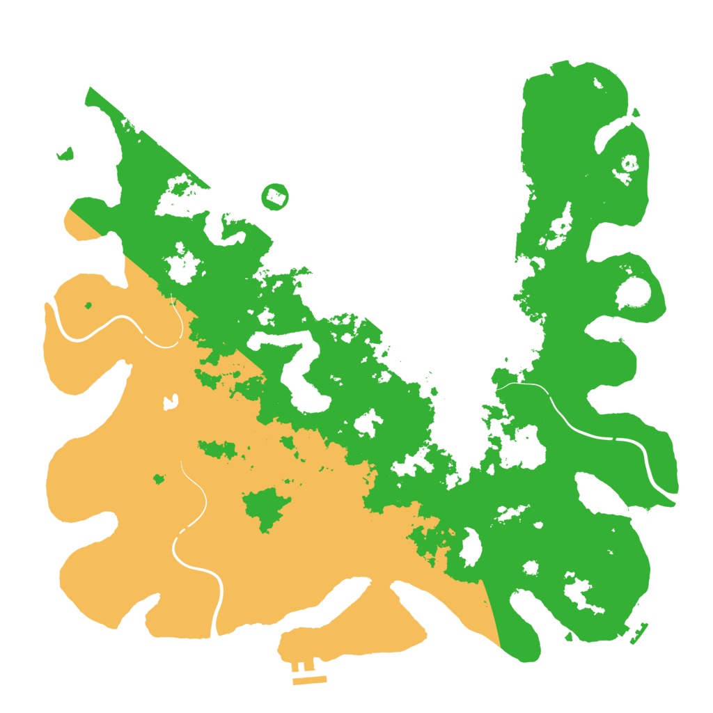Biome Rust Map: Procedural Map, Size: 4250, Seed: 1512421558