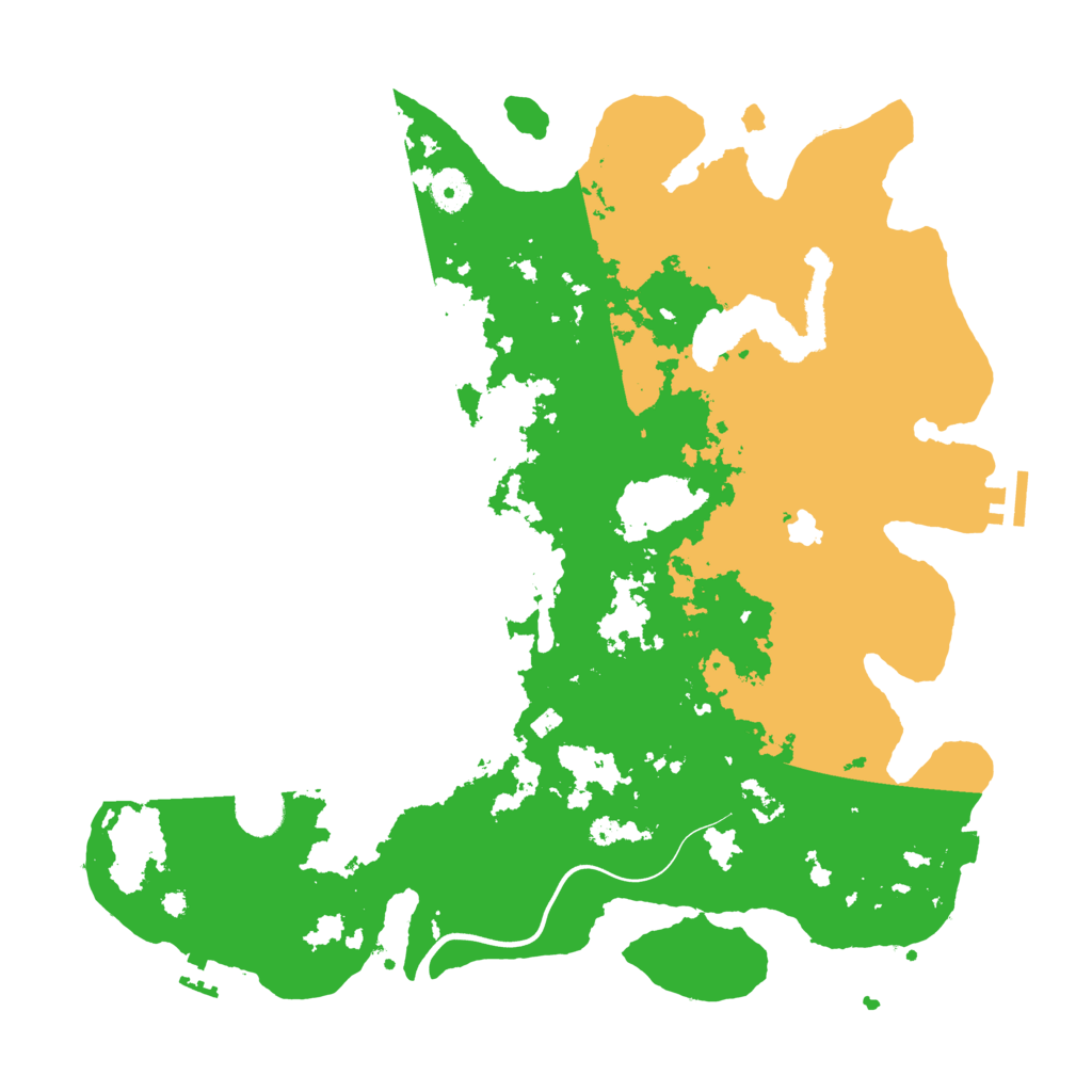 Biome Rust Map: Procedural Map, Size: 4000, Seed: 767829476
