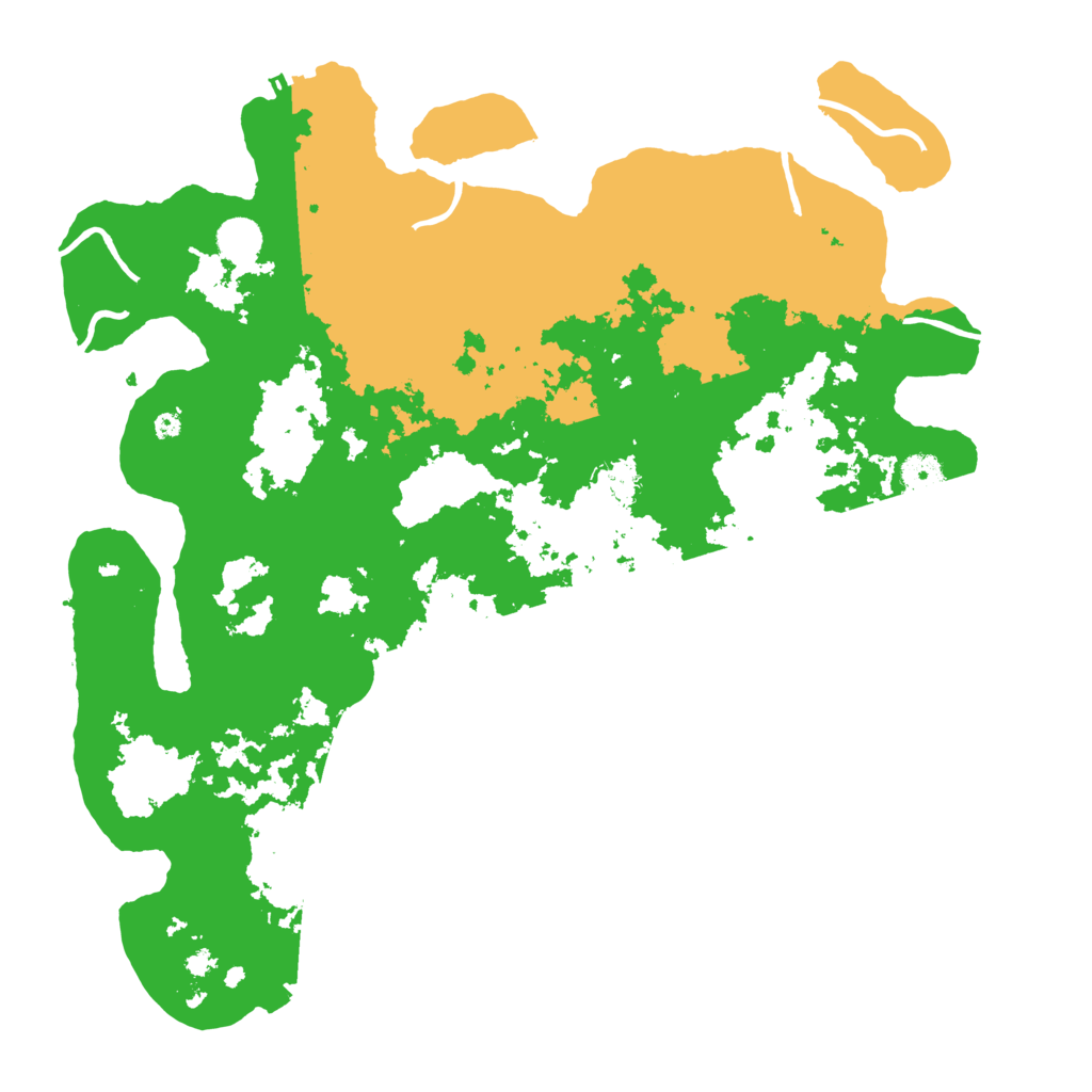 Biome Rust Map: Procedural Map, Size: 4250, Seed: 89281480