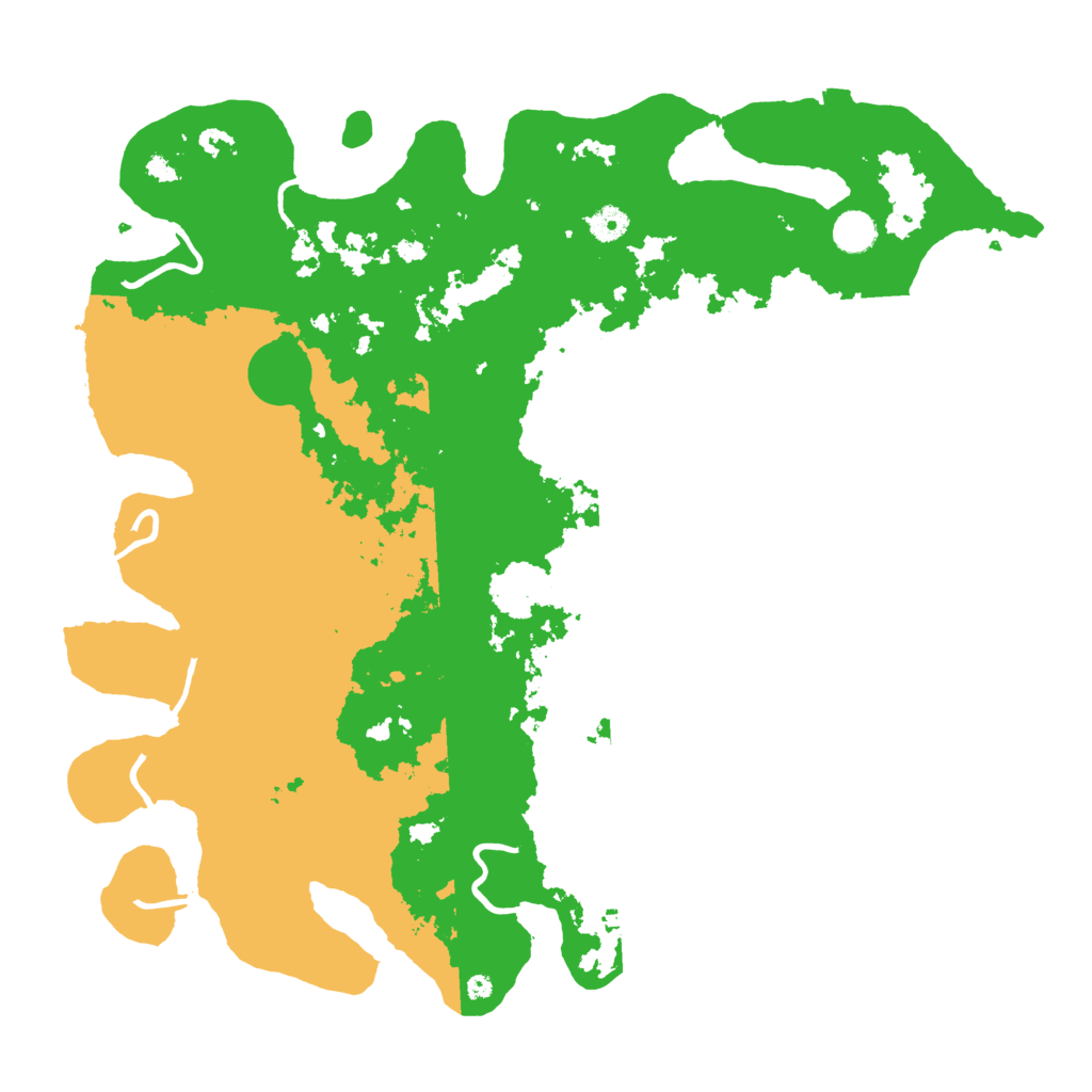 Biome Rust Map: Procedural Map, Size: 4500, Seed: 981385161