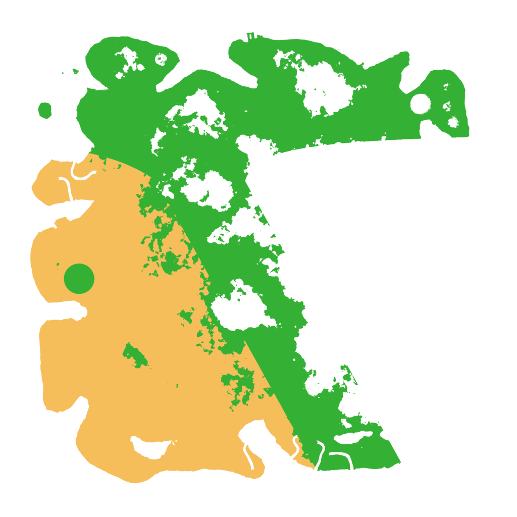 Biome Rust Map: Procedural Map, Size: 4500, Seed: 885071712