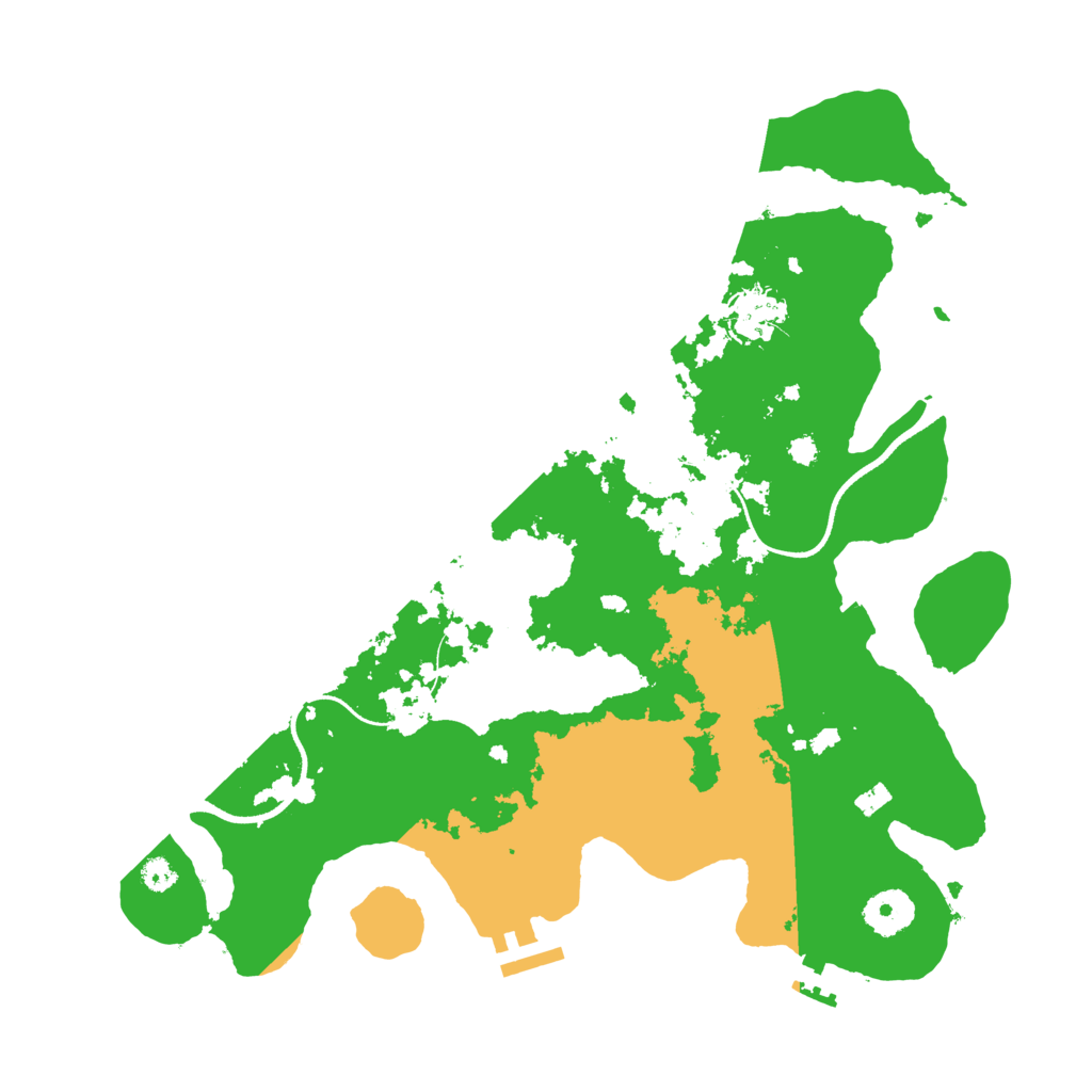 Biome Rust Map: Procedural Map, Size: 3456, Seed: 1389249023