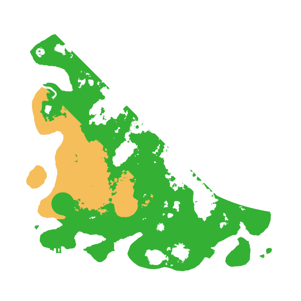 Biome Rust Map: Procedural Map, Size: 3500, Seed: 679117317