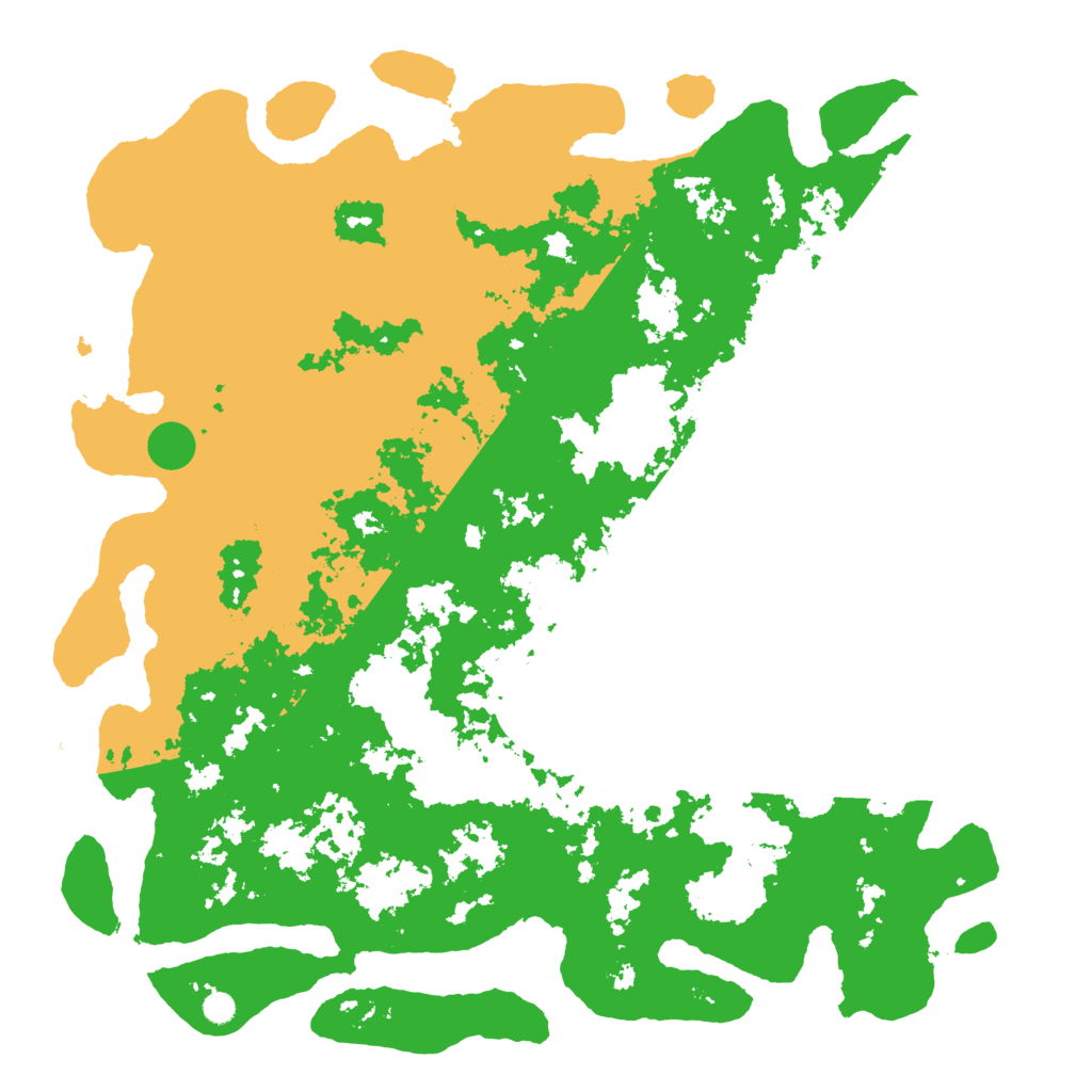 Biome Rust Map: Barren, Size: 6000, Seed: 98078144