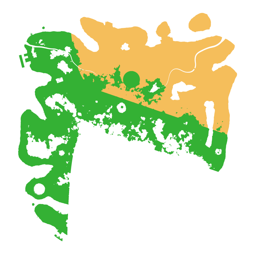 Biome Rust Map: Procedural Map, Size: 4000, Seed: 831098128