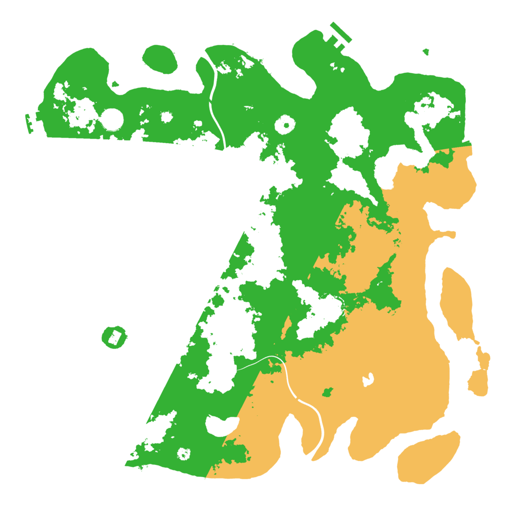 Biome Rust Map: Procedural Map, Size: 4000, Seed: 210083430